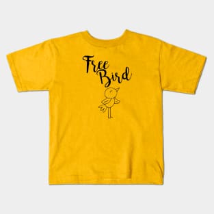 Free Bird Kids T-Shirt